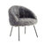 Pamela Accent Chair, Faux Fur