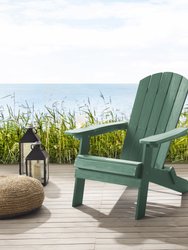 Rashawn Outdoor Adirondack Chair - Green