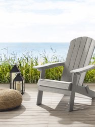 Rashawn Outdoor Adirondack Chair - Light Grey