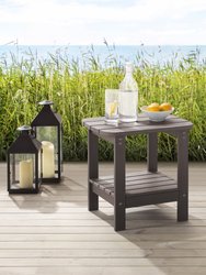 Raymundo Outdoor Side Table - Chocolate