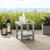 Raymundo Outdoor Side Table - Light Grey