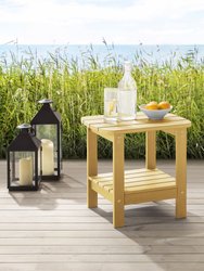 Raymundo Outdoor Side Table - Yellow