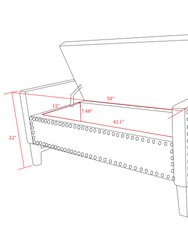 Scarlett Storage Bench