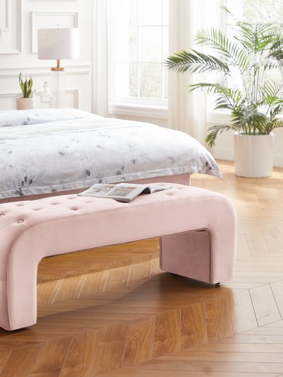 Inspired Home Uma Bench, Velvet product