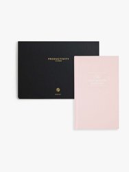 Grateful Workflow Daily Bundle - Blush Pink (Day Planner & Journal Book) - Blush Pink