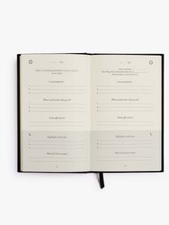 Grateful Workflow Daily Bundle - Bold Black (Day Planner & Journal Book)
