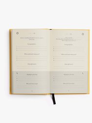 Grateful Workflow Daily Bundle - Sunshine Yellow (Day Planner & Journal Book)