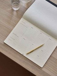 Grateful Workflow Weekly Bundle - Original Linen (Weekly Planner & Journal Book)