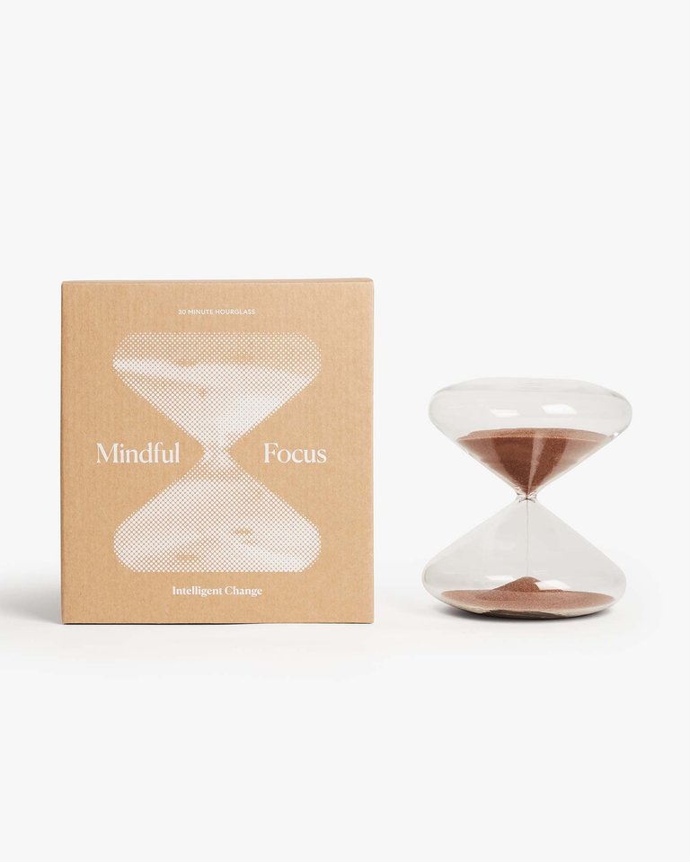 Mindful Focus Hourglass Bundle - 30 And 5 Minutes