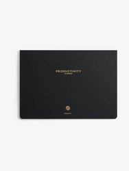 Productivity Daily Desk Pad - Black