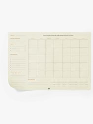 Productivity Monthly Desk Pad