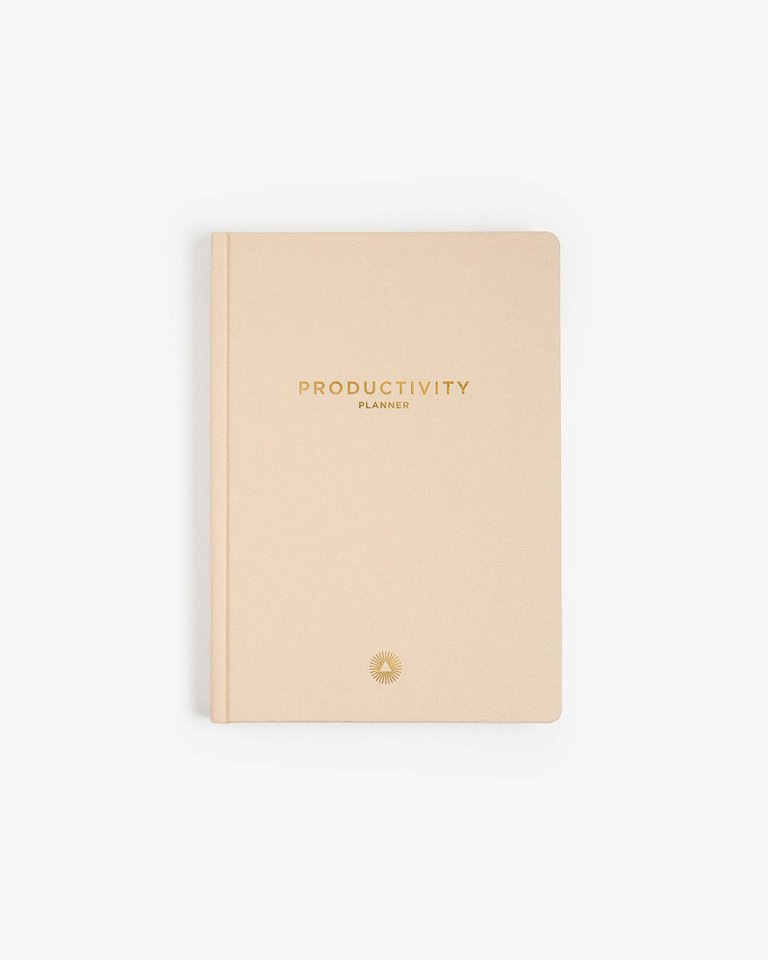 Productivity Planner Book - Beige