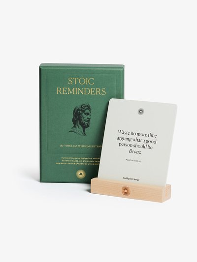 Intelligent Change Stoic Reminders Quote Cards product