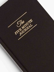 The Five Minute Journal - Bold Black