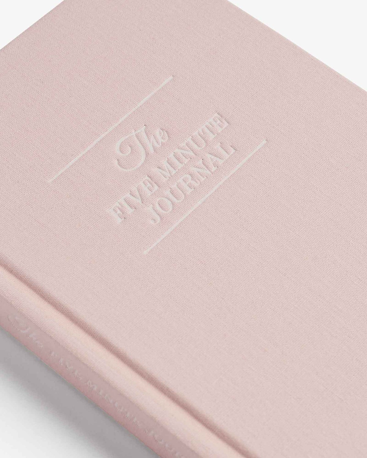 The Blush Pink Five Minute Journal