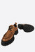 Barbar Lug Sole Oxford Shoes - Whiskey