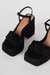 Daidai Platform Heel Sandal - Black