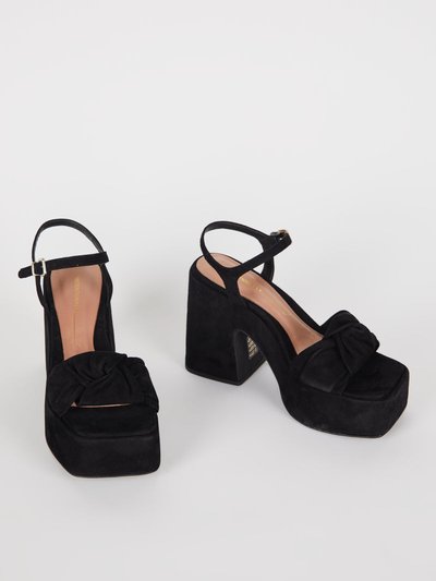 Intentionally Blank Daidai Platform Heel Sandal - Black product