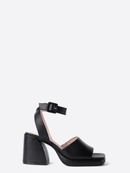 Desi Platform Heel - Black