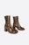 Mall tall heeled boot - Walnut