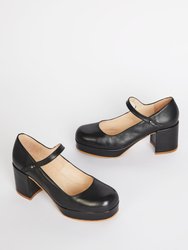 Mika Leather Platform Mary Jane