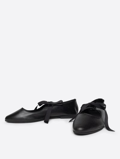 Intentionally Blank Valley Black Sole Ballet Flat product