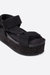 Zona Black Sole Platform Sandal