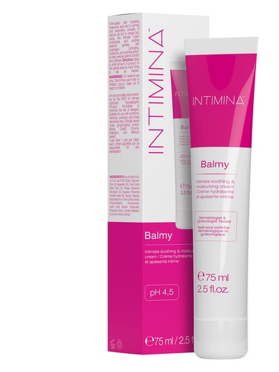 Intimina Balmy 2.5 fl. oz. Intimate soothing & moisturizing cream product