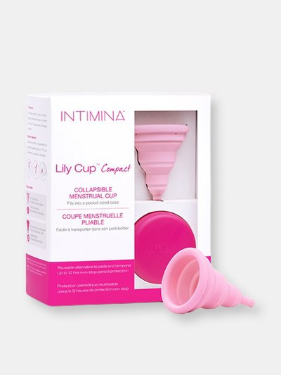 Jimmyjane Intimate Care Menstrual Set of 2 Cups Clear Body Safe Silicone