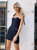 Festival Mini Dress - Midnight Navy