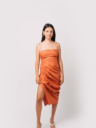 Promenade Dress - Terracotta