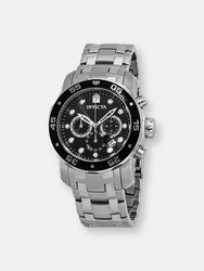 Invicta Men's Pro Diver 21920 Silver Stainless-Steel Plated Swiss Chronograph Dress Watch - Silver