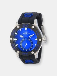 Invicta Men's Russian Diver 12706 Blue Polyurethane Japanese Quartz Diving Watch - Blue