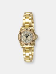 Invicta Women's Signature INV-7065 Gold Stainless-Steel Japanese Quartz Fashion Watch - Gold