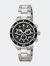 Mens 1203 Silver Stainless Steel Quartz Formal Watch - Silver