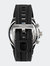 Mens 12571 Black Stainless Steel Quartz Casual Watch