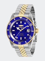 Mens 29182 Blue Stainless Steel Automatic Formal Watch - Blue