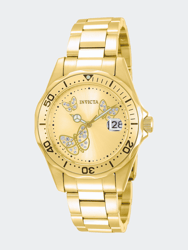 Womens 12505 Gold Stainless Steel Quartz Formal Watch - Gold
