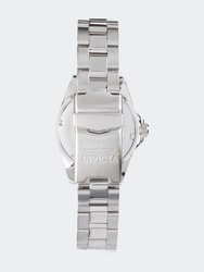 Womens 4865 Silver Stainless Steel Quartz Formal Watch