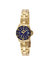 Womens 8944 Gold Stainless Steel Quartz Watch - Gold