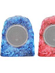 Audio Glow Rocker Outdoor Speaker Pair with Bluetooth