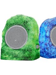 Audio Glow Rocker Outdoor Speaker Pair with Bluetooth