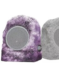 Audio Glow Rocker Outdoor Speaker Pair with Bluetooth