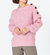 Alice Sweater In Baby Pink - Baby Pink