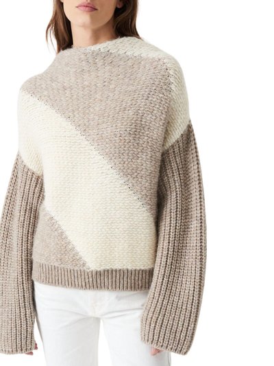 IRO Arzel Two-Tone Round-Neck Sweater product