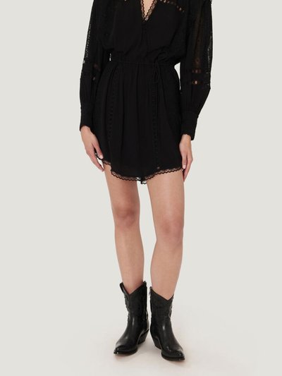 IRO Cassie V-Neck Mini Dress In Black product