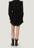 Cassie V-Neck Mini Dress In Black