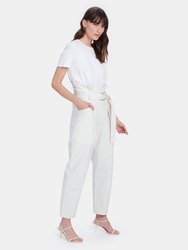 Cursola Belted High Rise Pants