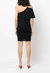 Handra One Shoulder Dress In Black