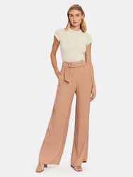 Hastro Belted Wide Leg Pants